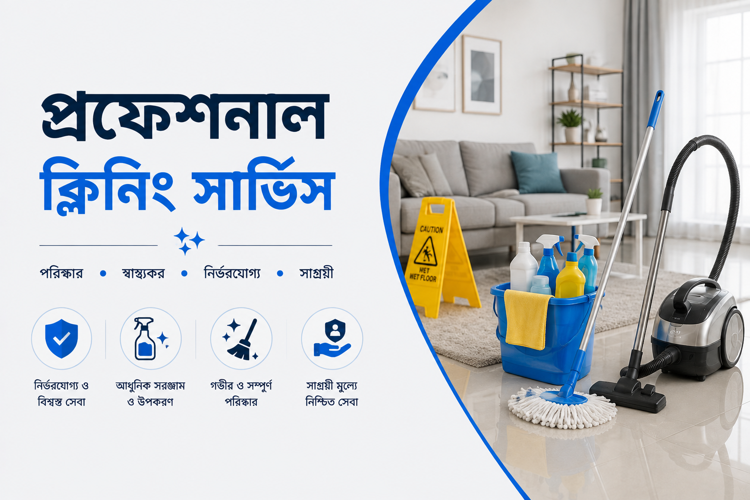 প্রফেশনাল ক্লিনিং সার্ভিস