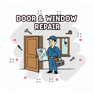 দরজা-জানালা মেরামত