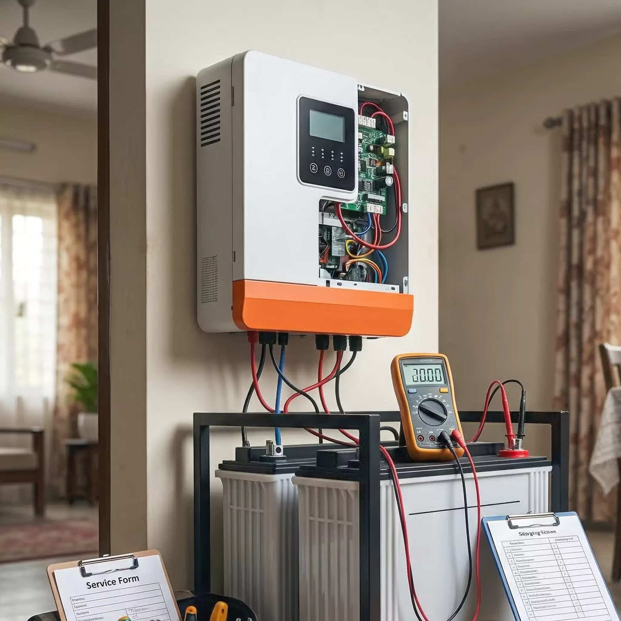 আই পি এস চার্জ হচ্ছে না