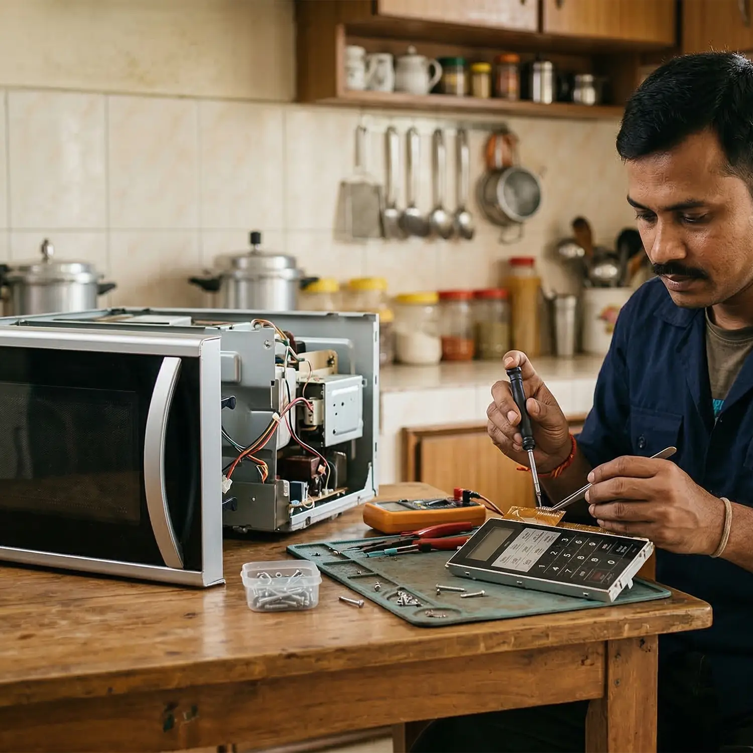 ওভেনের টাচ/প্যানেল সমাধান