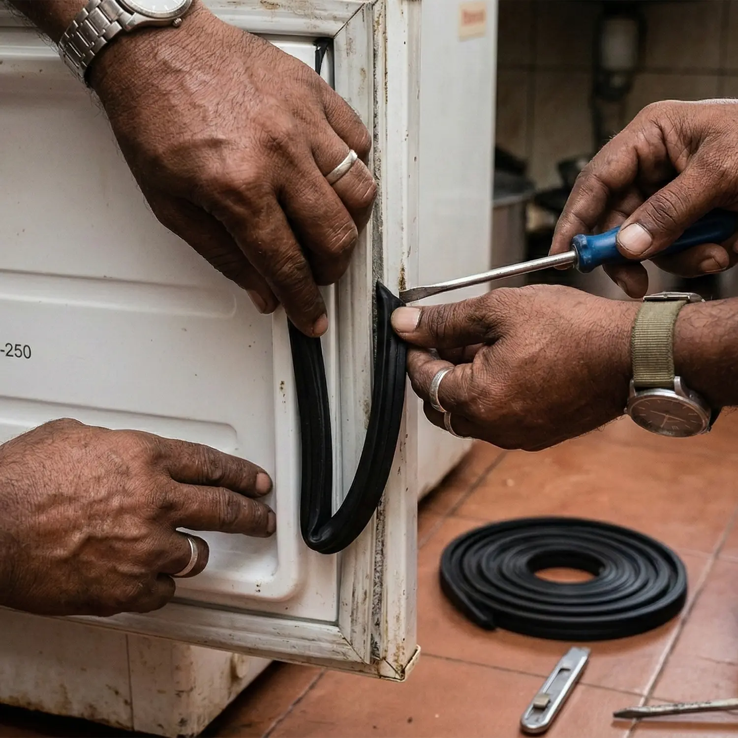 ফ্রিজের দরজা লাগছে না