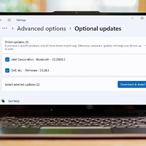 ওএস ইনস্টল ও ড্রাইভার সেটআপ