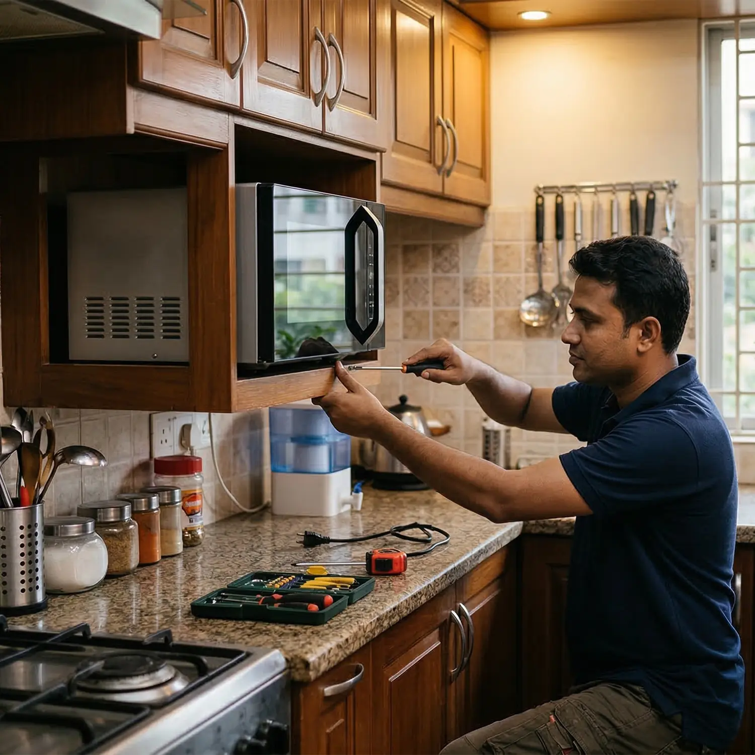 ওভেন ইনস্টলেশন ও সেটআপ