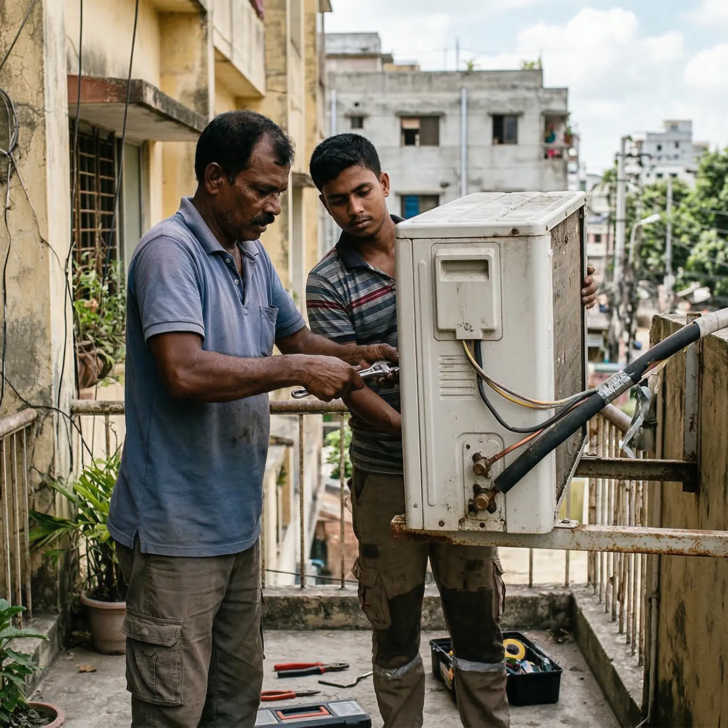 এসি আনইনস্টলেশন সার্ভিস