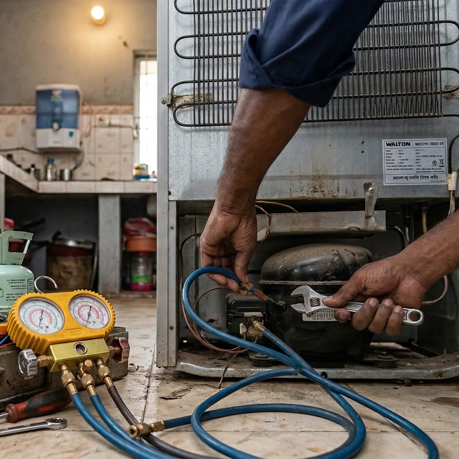 ফ্রিজ ঠান্ডা হচ্ছে না