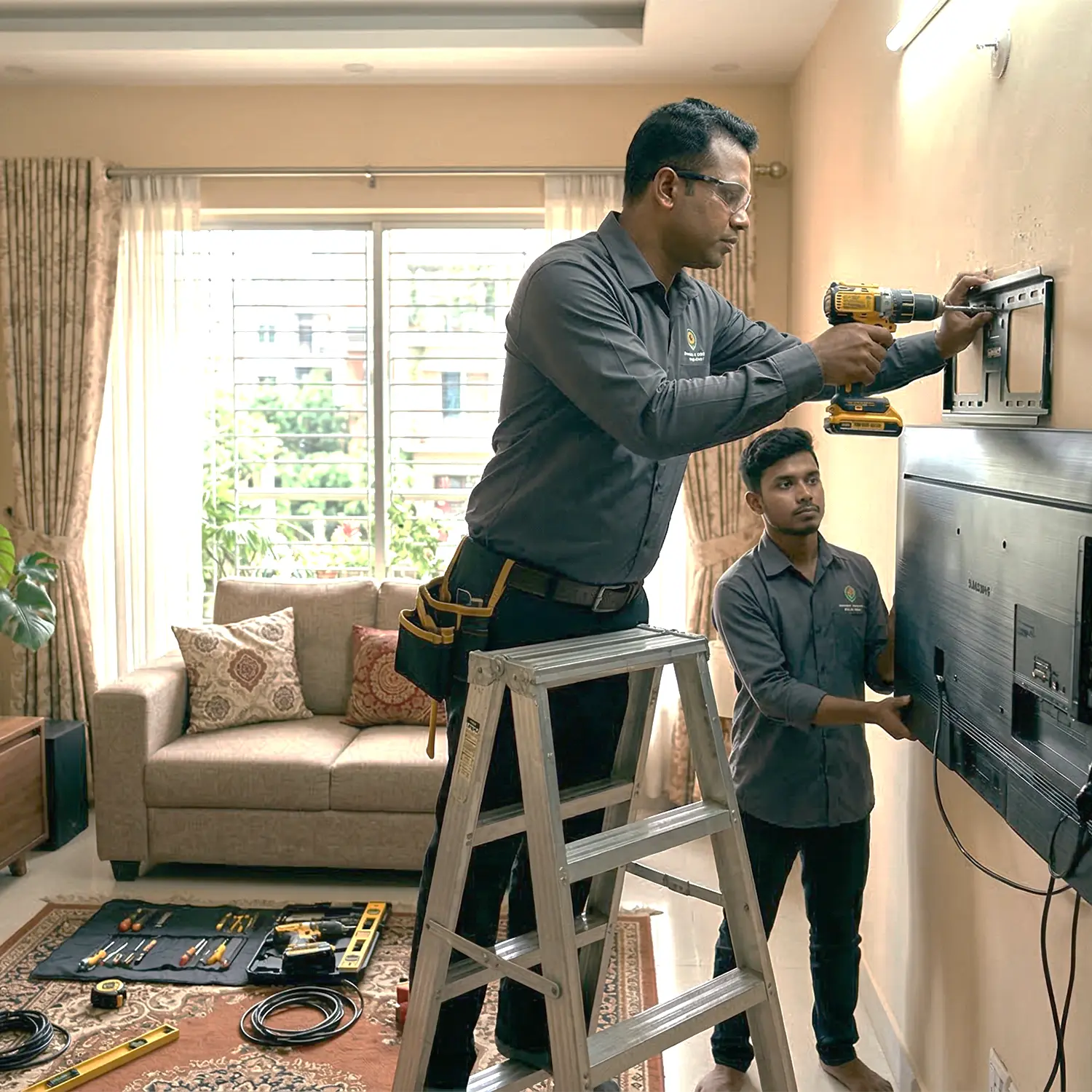 টিভি সেট আপ এবং ইন্সটলেশন