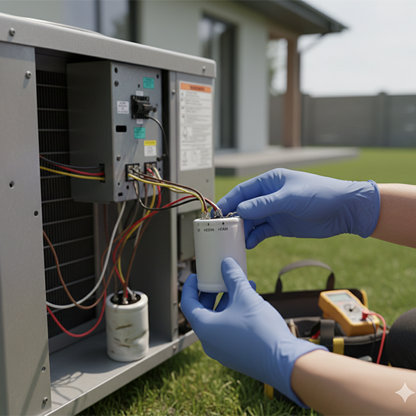 এসি ক্যাপাসিটার প্রতিস্থাপন