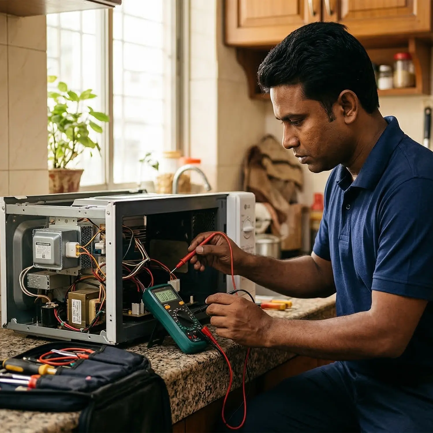 মাইক্রোওয়েভ ওভেন হিট হচ্ছে না