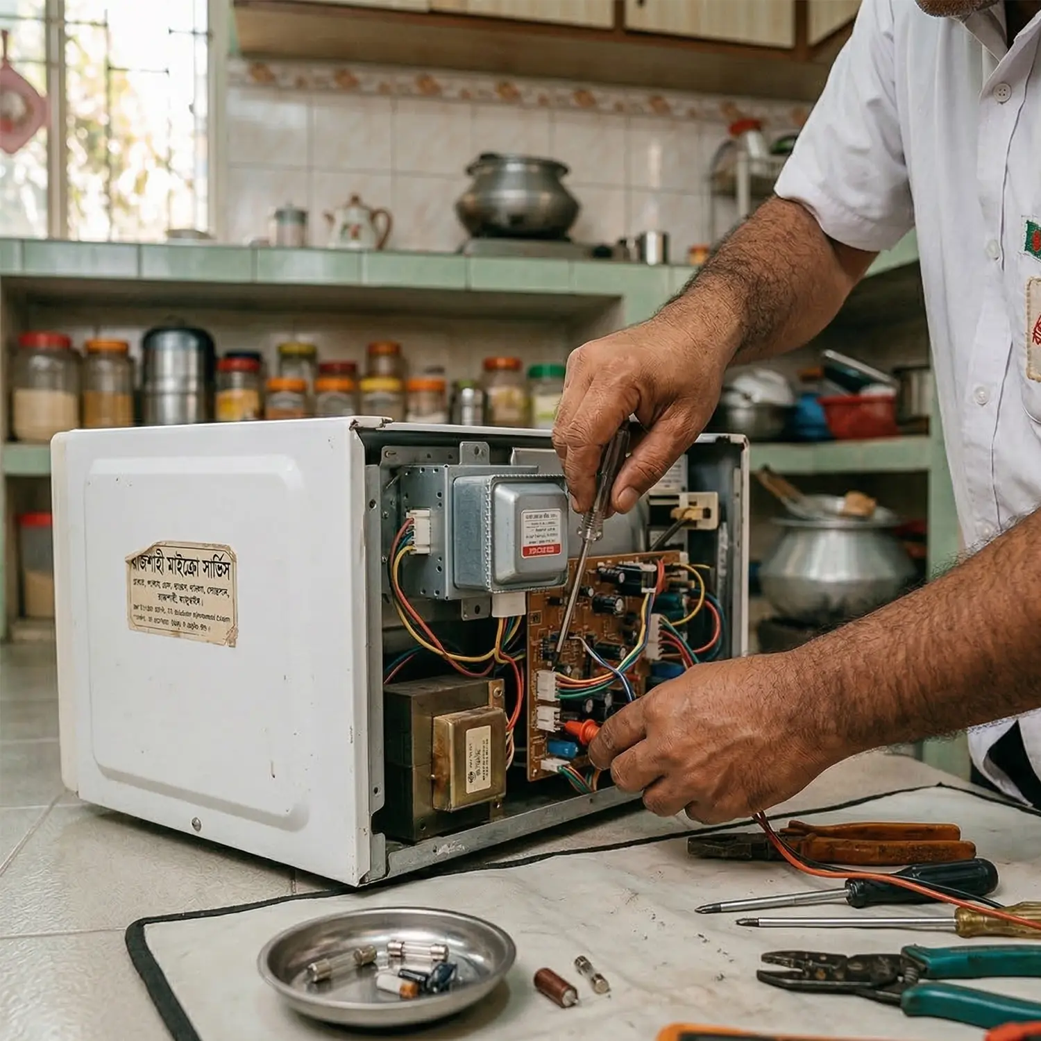 ওভেন পরিষ্কার ও দুর্গন্ধ দূর করা